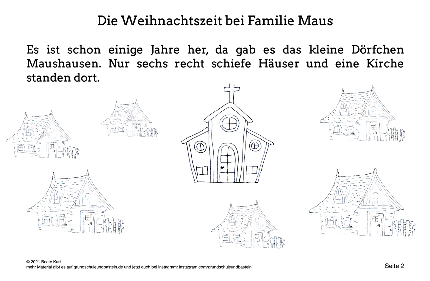 Adventsgeschichte: Familie Maus freut sich auf Weihnachten