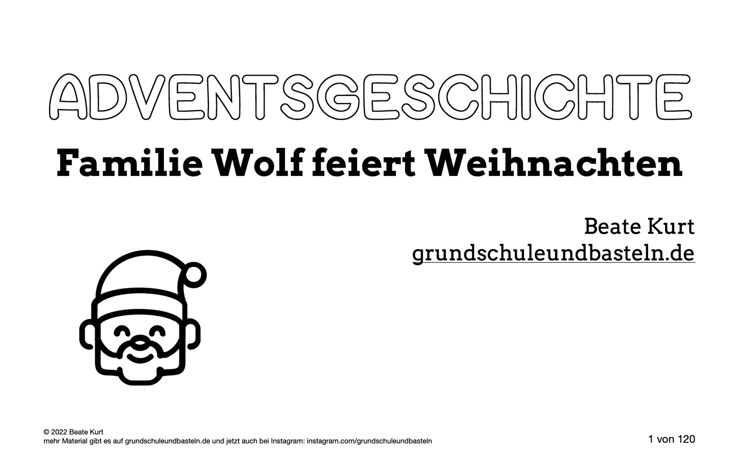 Adventsgeschichte: Familie Wolf feiert Weihnachten