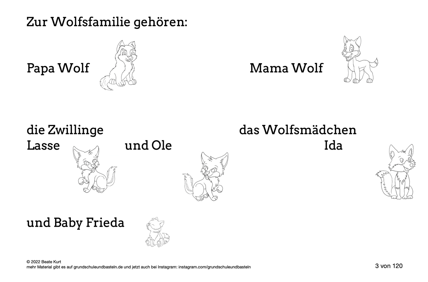 Adventsgeschichte: Familie Wolf feiert Weihnachten