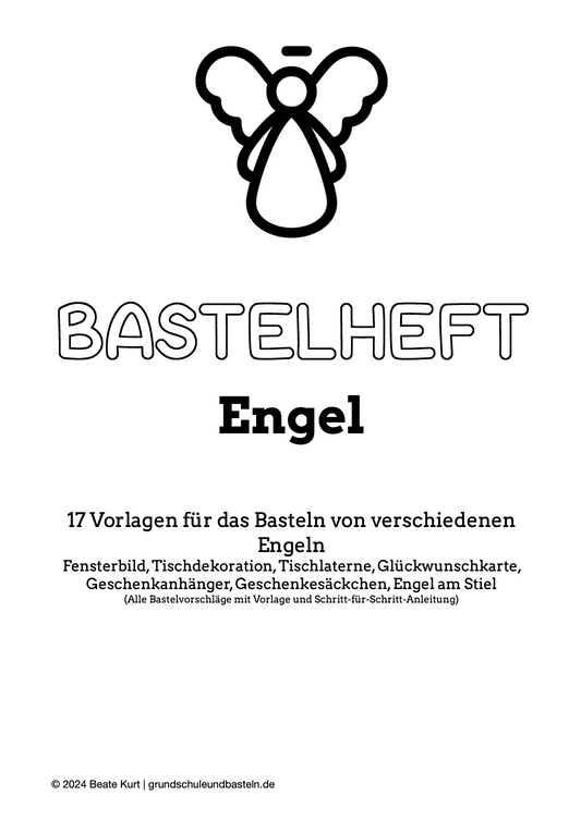 Bastelheft: Engel