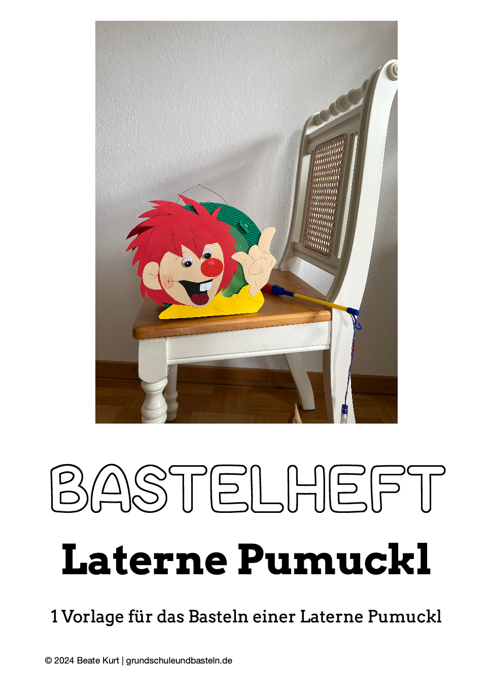 Bastelheft: Laterne Pumuckl