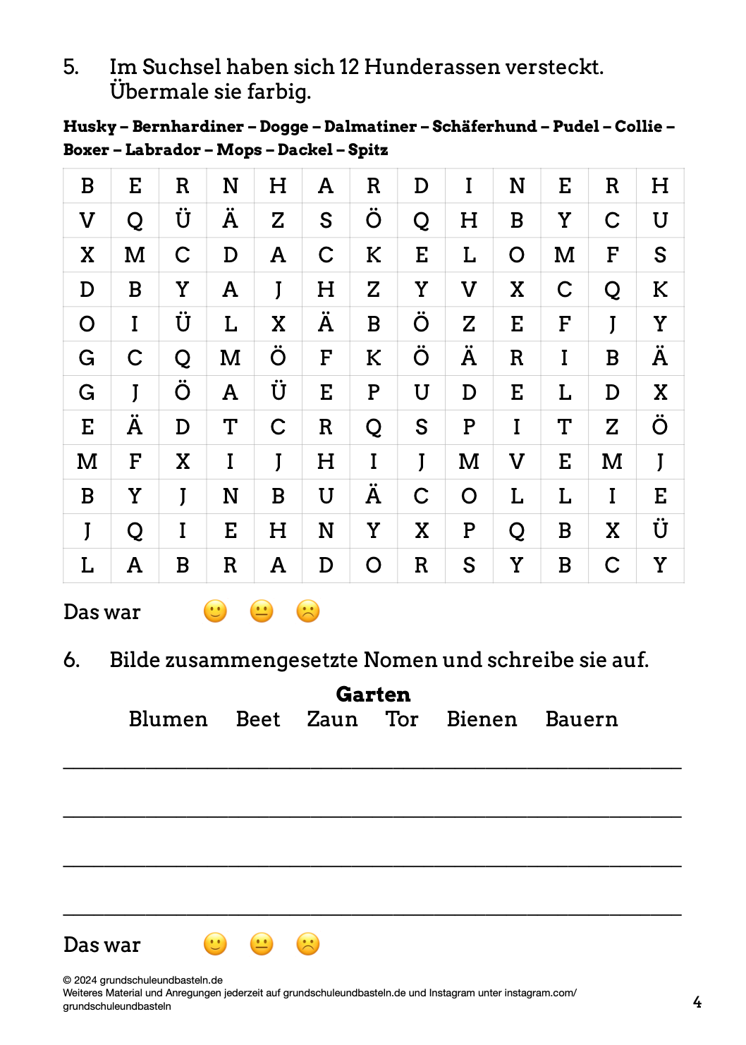 Begleitmaterial: Biete Bruder! Suche Hund!