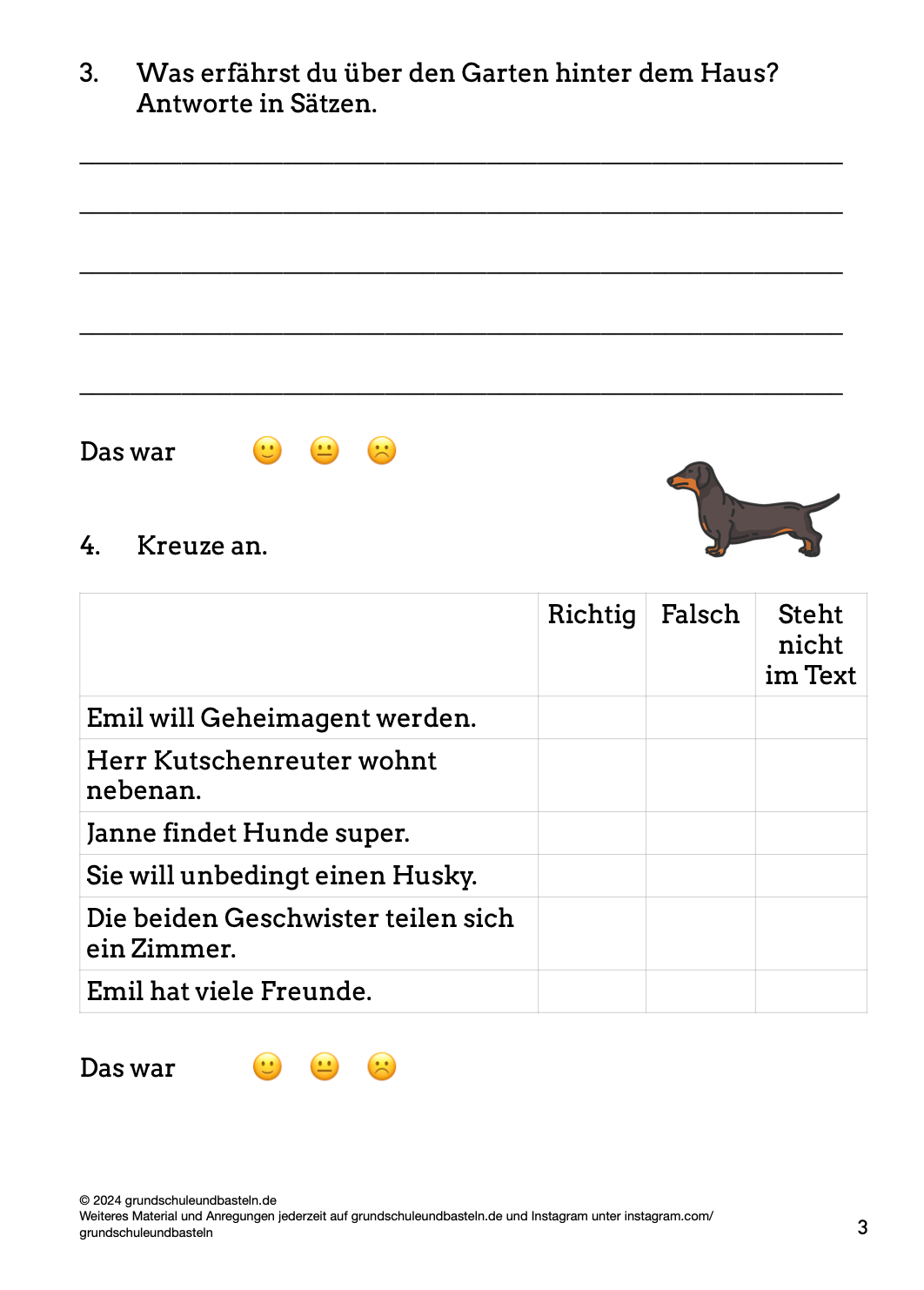 Begleitmaterial: Biete Bruder! Suche Hund!