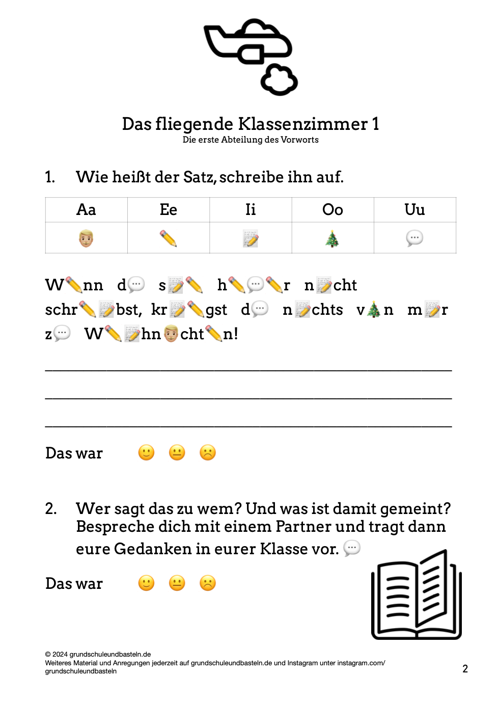 Begleitmaterial: Das fliegende Klassenzimmer