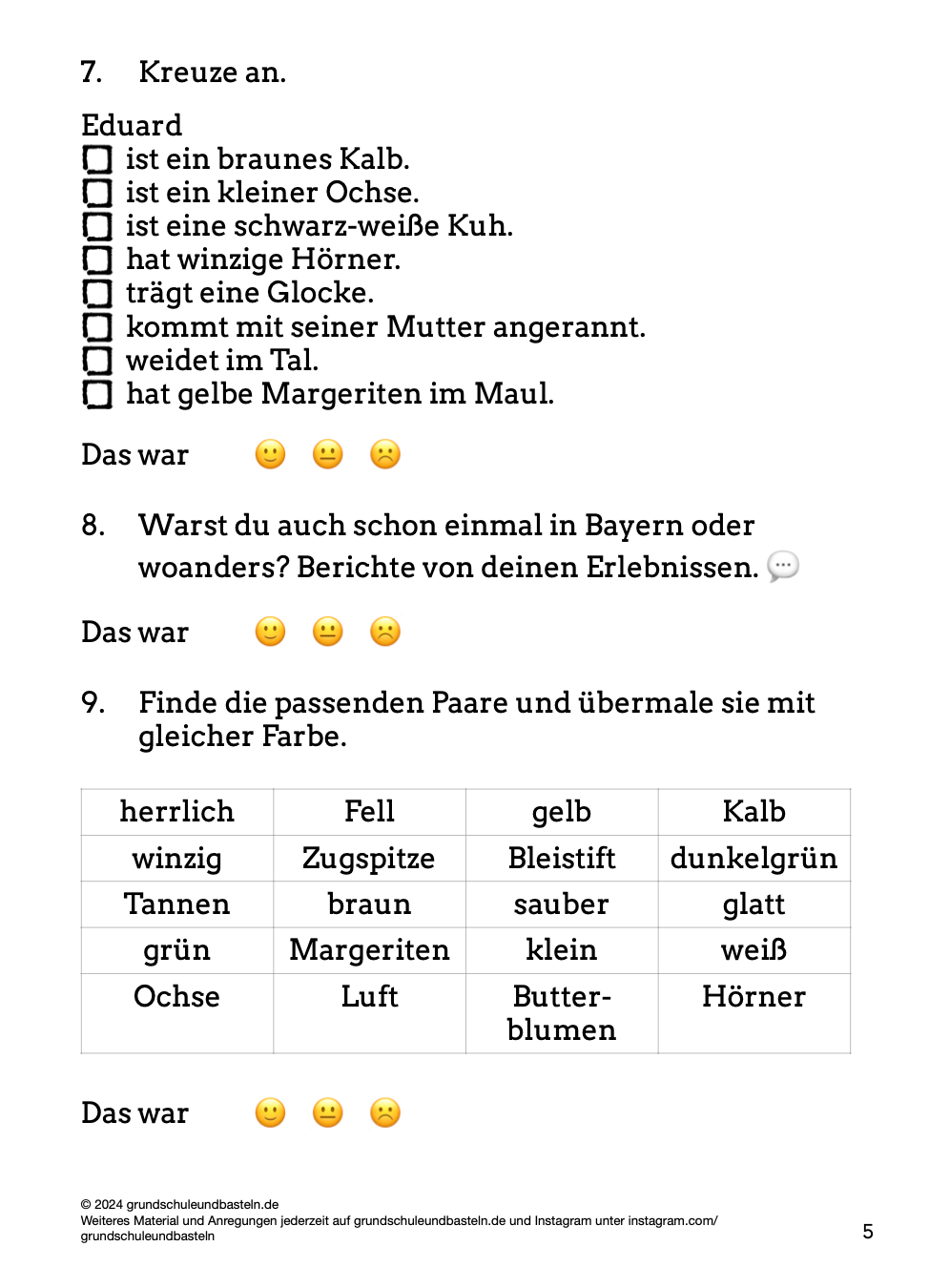 Begleitmaterial: Das fliegende Klassenzimmer