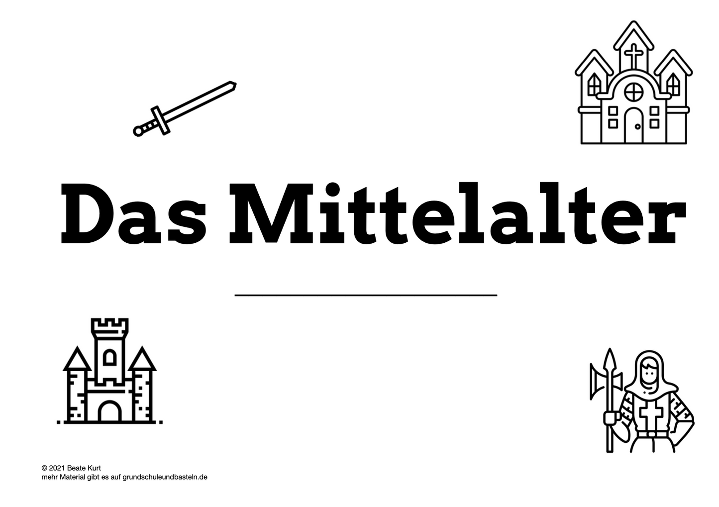 Lernheft: Mittelalter