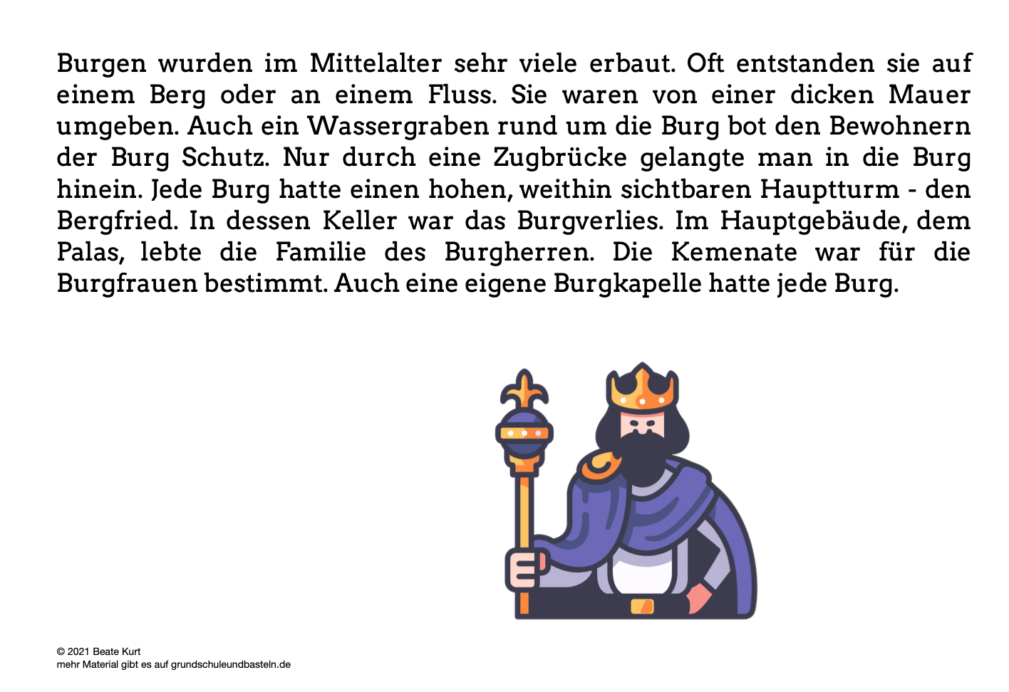 Lernheft: Mittelalter