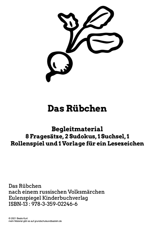 Begleitmaterial: Das Rübchen