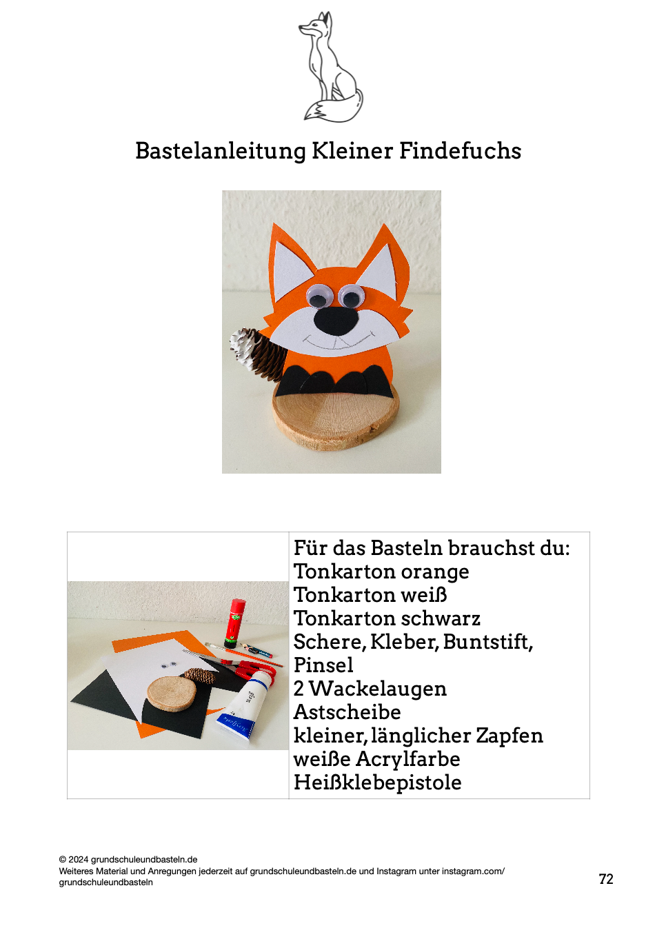 Begleitmaterial: Der Findefuchs