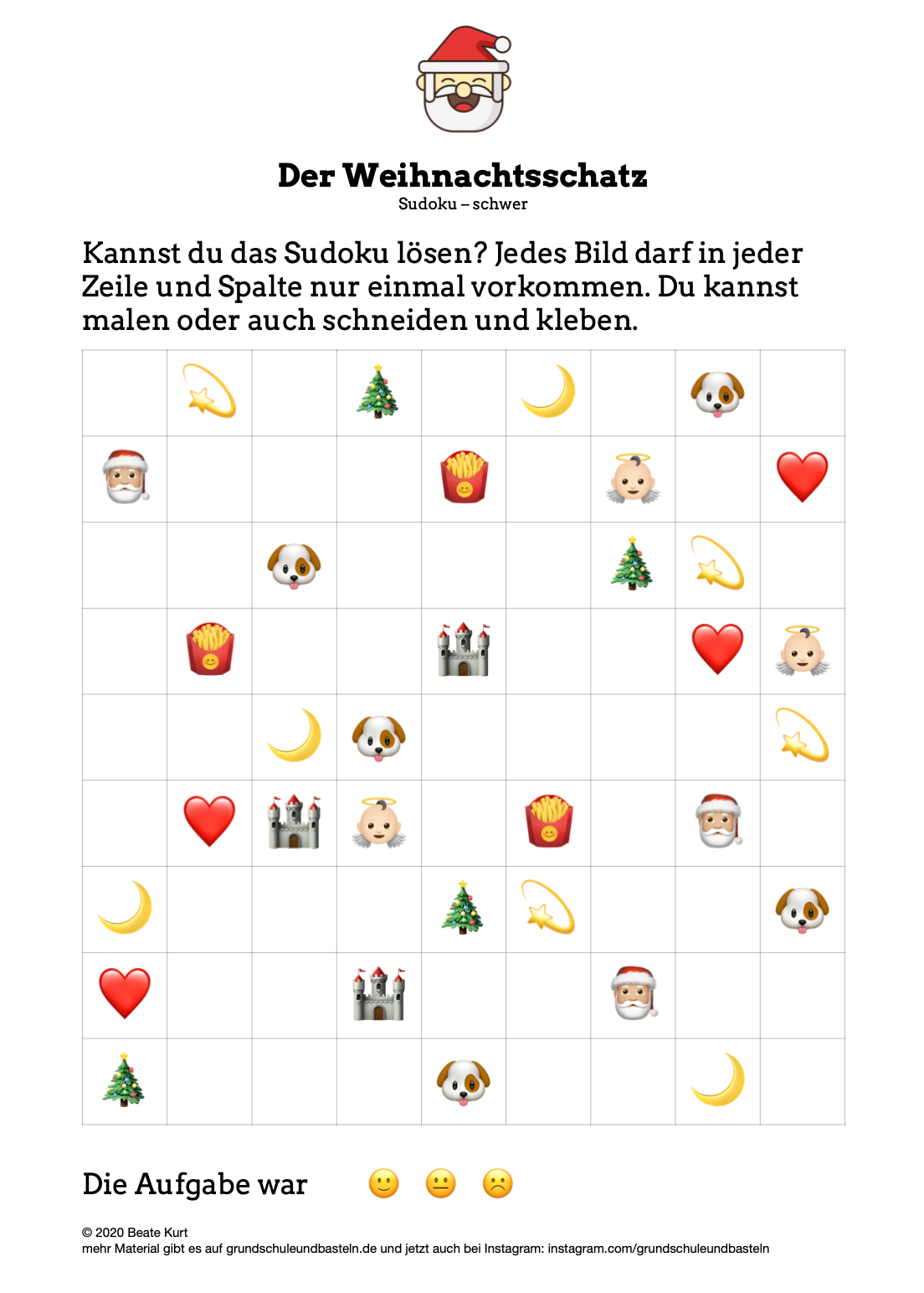 Begleitmaterial: Der Weihnachtsschatz