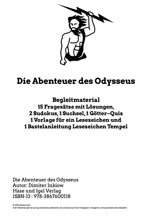 Begleitmaterial: Die Abenteuer des Odysseus