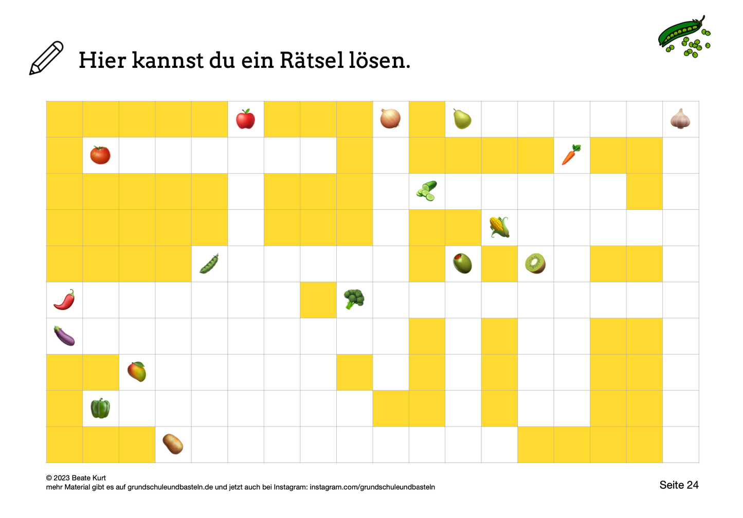 Lernheft: Kartoffel