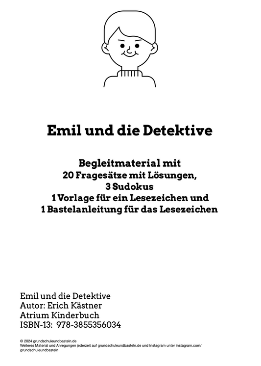 Begleitmaterial: Emil und die Detektive