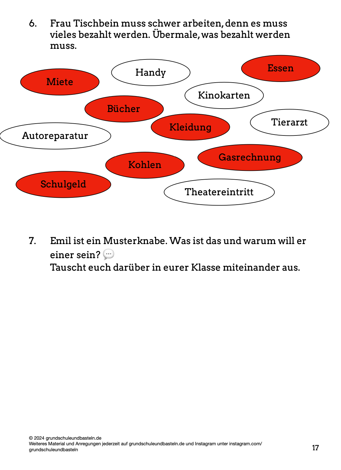 Begleitmaterial: Emil und die Detektive