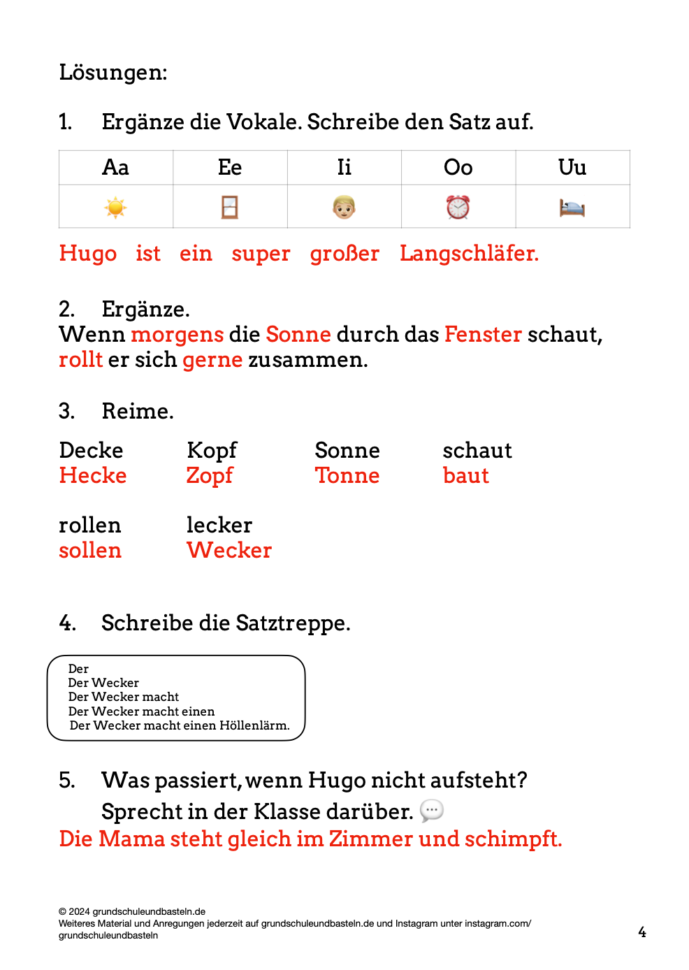 Begleitmaterial: Hugo und Oguh