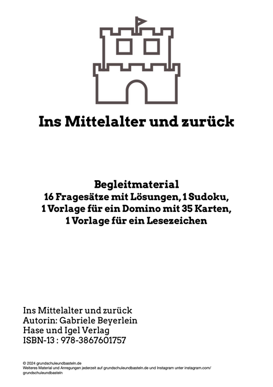 Begleitmaterial: Ins Mittelalter und zurück