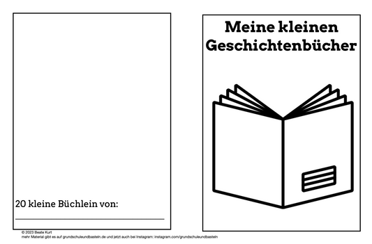 Lernheft: Geschichtenbücher