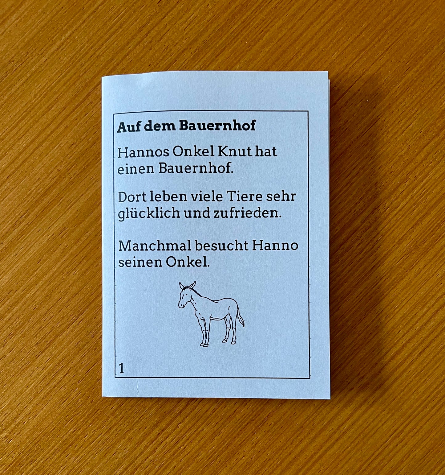 Lernheft: Geschichtenbücher