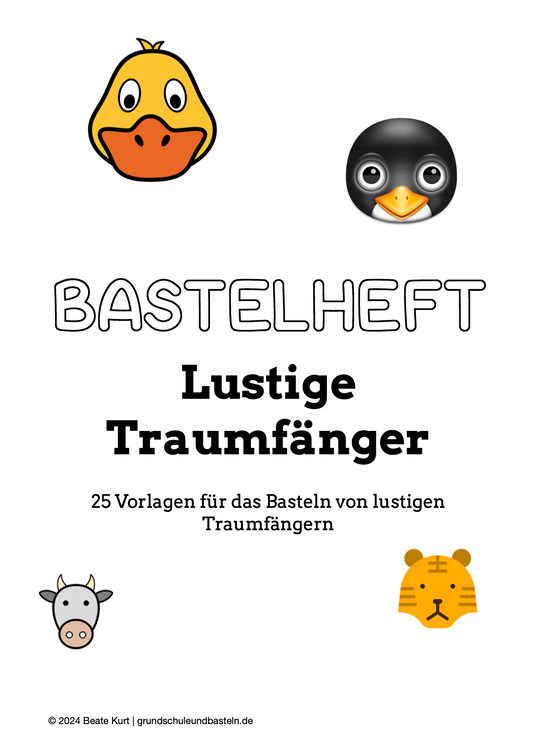 Bastelheft: Lustige Traumfänger