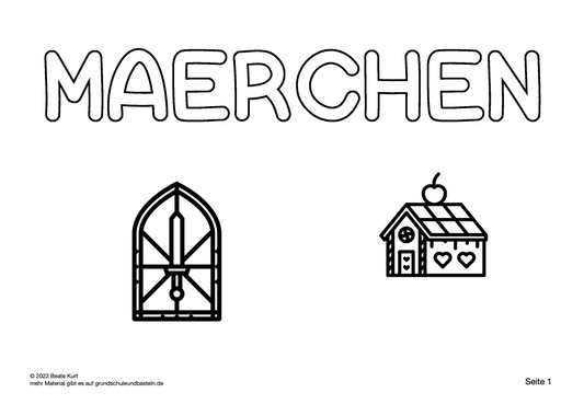 Lapbook: Märchen