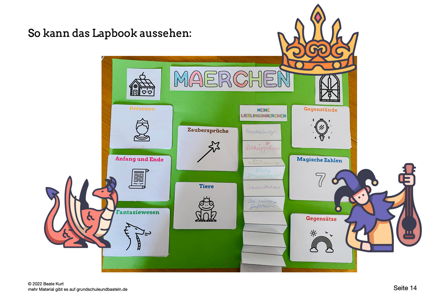 Lapbook: Märchen