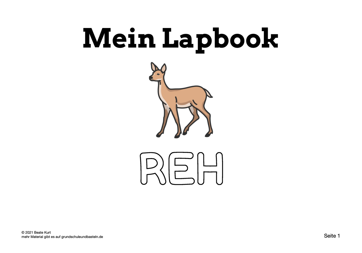 Lapbook: Reh