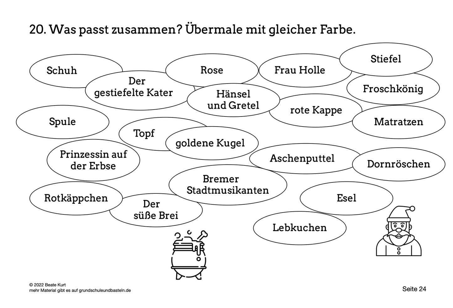 Lernheft: Märchenreise