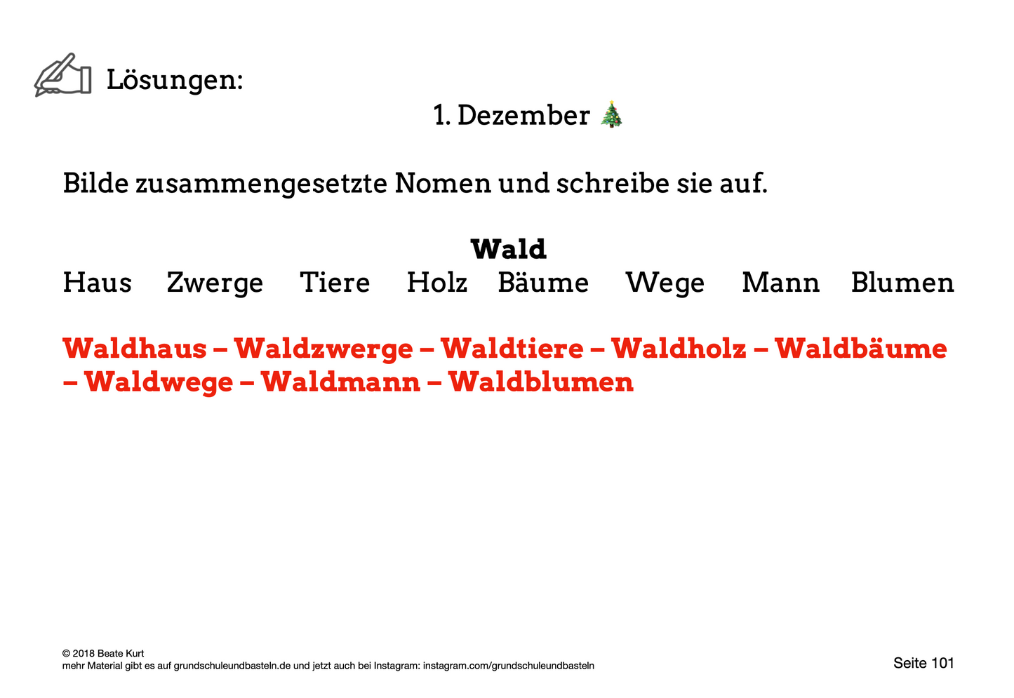 Adventsgeschichte: Die lustigen Abenteuer der Waldzwerge