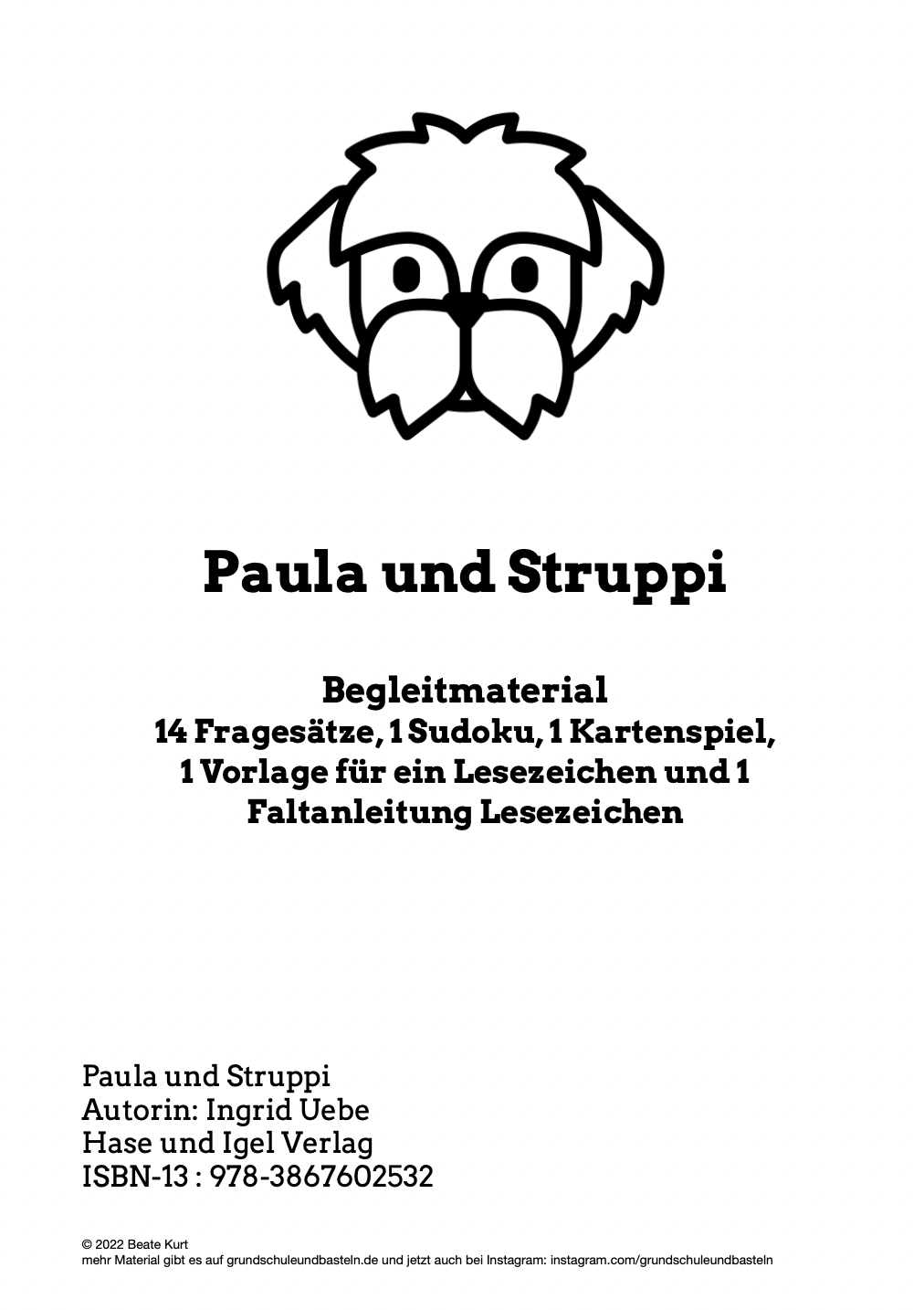 Begleitmaterial: Paula und Struppi