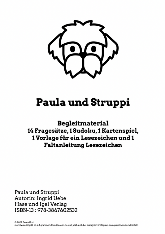 Begleitmaterial: Paula und Struppi