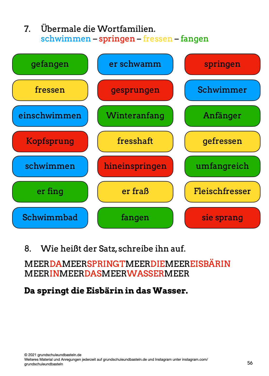 Hörverstehen: Tiere am Nordpol