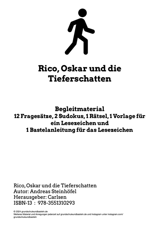 Begleitmaterial: Rico, Oskar und die Tieferschatten