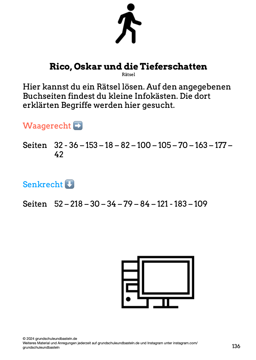 Begleitmaterial: Rico, Oskar und die Tieferschatten