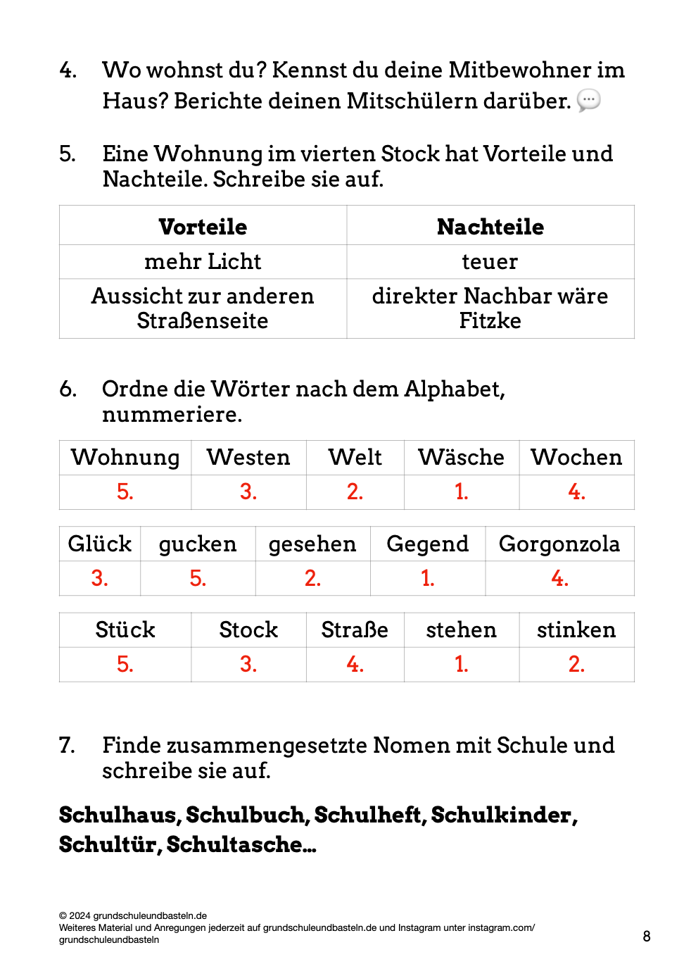 Begleitmaterial: Rico, Oskar und die Tieferschatten