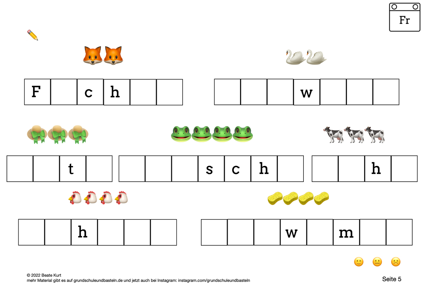 Wochentraining: Deutsch